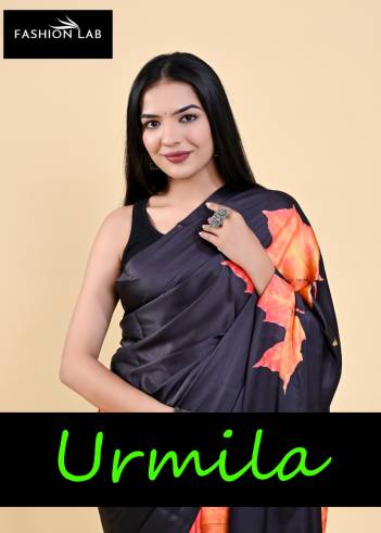 URMILA BY FASHION LAB HEAVY SATIN SILK SAREE WHOLESALER IN INDIA